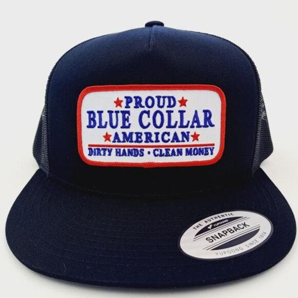 Accessories | Proud Blue Collar Worker Retro American  display picture 3